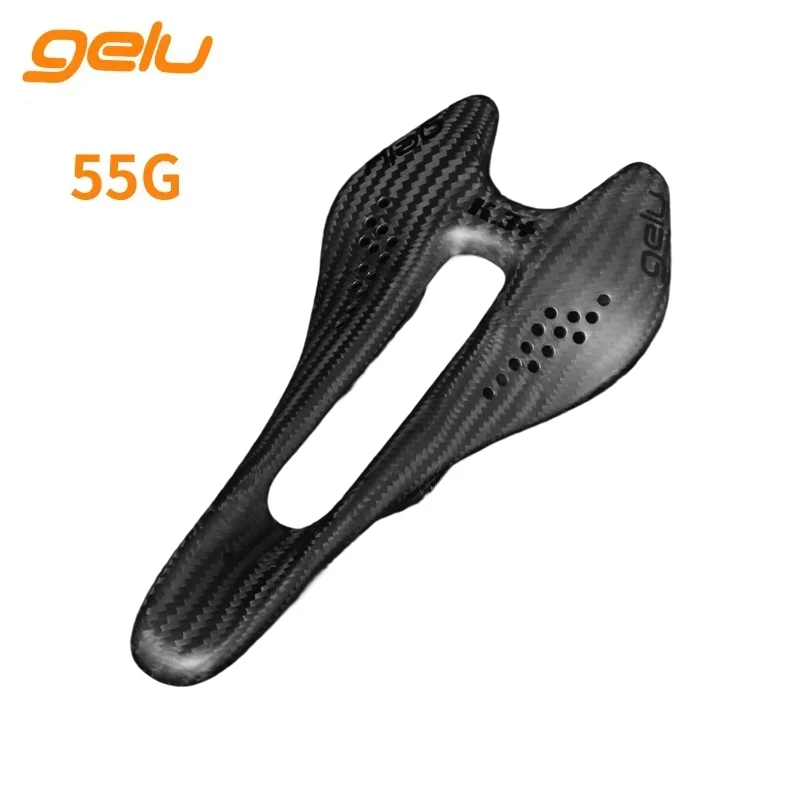 Gelu Ultra Light Carbon Fiber Bicycle SaddleHollow Breathable Ergonomic Design 55gMtb Highway Bicycle Full Carbon Fiber Cushion
Gelu Ultra Light Carbon Fiber Bicycle SaddleHollow Breathable Ergonomic Design 55gMtb Highway Bicycle Full Carbon Fiber Cushion