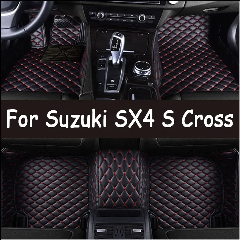 Автомобильный роскошный кожаный коврик на заказ для Suzuki SX4 S Cross 2020 2021 2022, автомобильный коврик, полный комплект, женские водонепроницаемые аксессуары 052
Автомобильный роскошный кожаный коврик на заказ для Suzuki SX4 S Cross 2020 2021 2022, автомобильный коврик, полный комплект, женские водонепроницаемые аксессуары 052