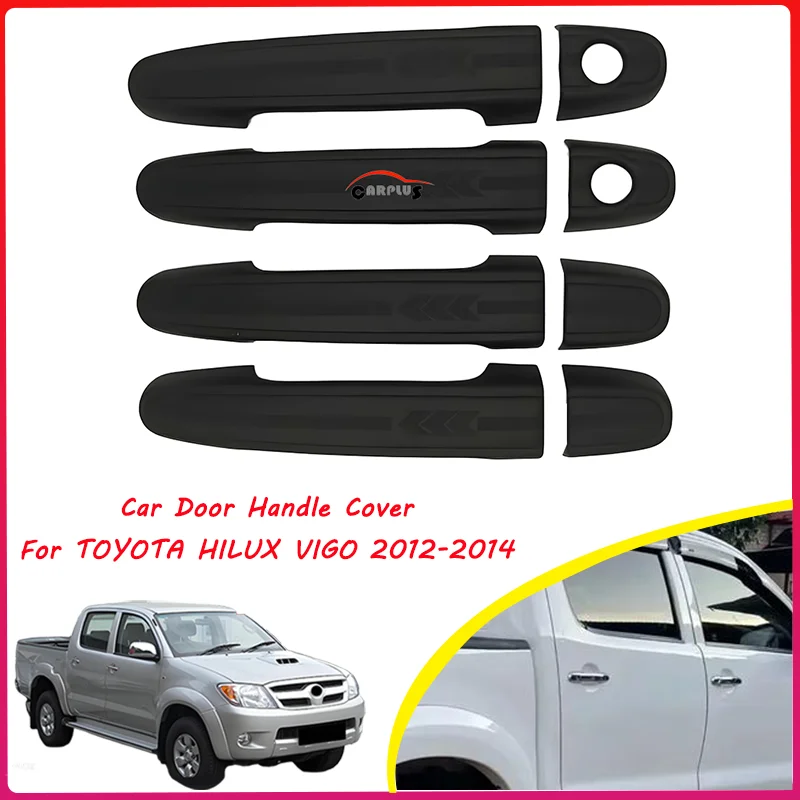 Крышка боковой дверной ручки черного цвета для Toyota Hilux Vigo 2012-2014, простая установка, горячая модель
Крышка боковой дверной ручки черного цвета для Toyota Hilux Vigo 2012-2014, простая установка, горячая модель