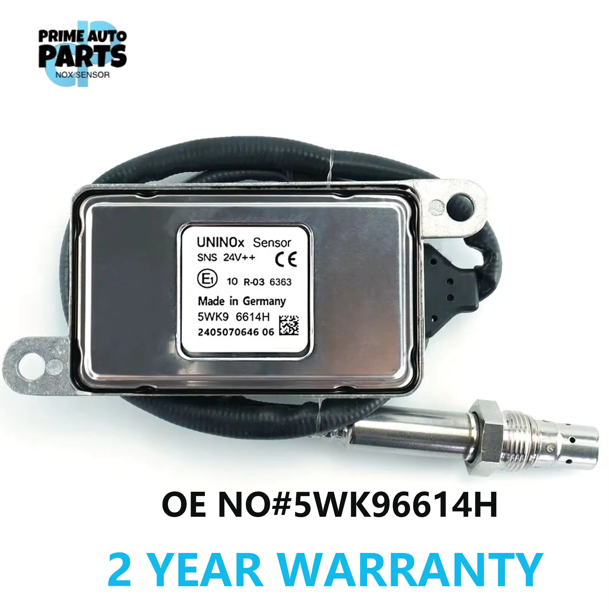5WK96614H New Nitrogen Oxide Sensor 5WK9 6614H For Uninox 24V Car-styling Nox Sensor
5WK96614H New Nitrogen Oxide Sensor 5WK9 6614H For Uninox 24V Car-styling Nox Sensor