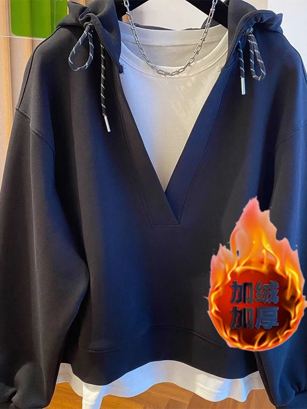 plus Size Hoodie Long Sve Casual Women's Patchwork Sweatirt Autumn Winter Breathable Anti-Wrinkle Wear Resistant Sweatirt
plus Size Hoodie Long Sve Casual Women's Patchwork Sweatirt Autumn Winter Breathable Anti-Wrinkle Wear Resistant Sweatirt