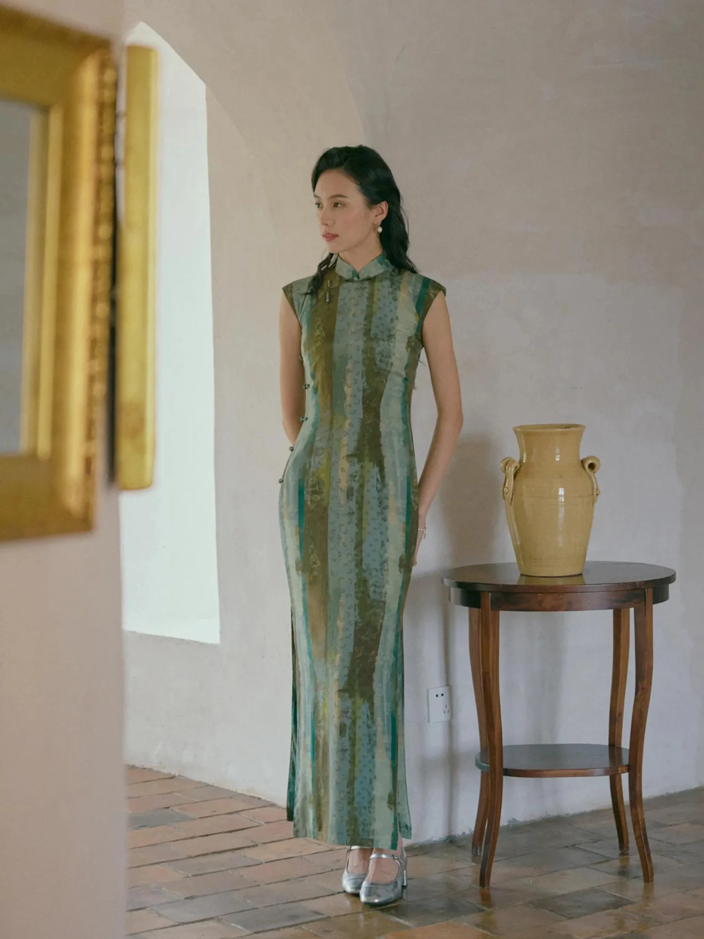 MJJQPR Vintage Long Silk Cotton Spring Summer ort Sve f Open Jaet Daily Wear Autumn Tree Stripe Pattern
MJJQPR Vintage Long Silk Cotton Spring Summer ort Sve f Open Jaet Daily Wear Autumn Tree Stripe Pattern