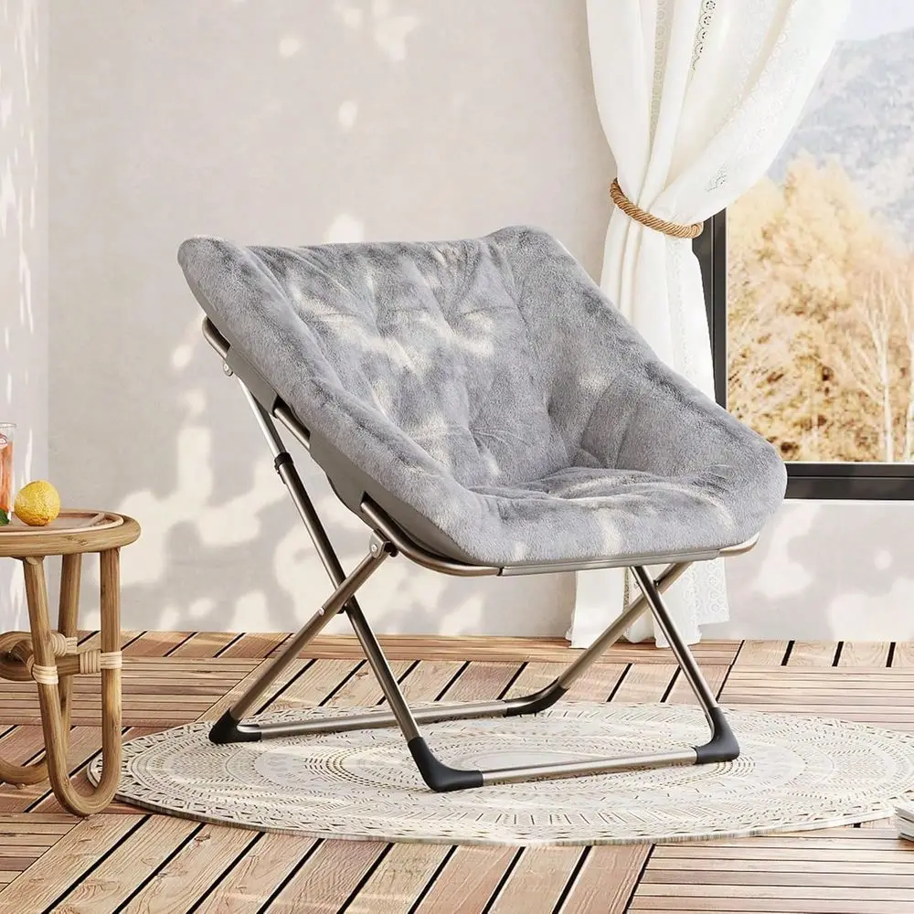 Comfy Chair For Adults Foldable Living Room Chairs Soft Faux Fur Folding Lounge For Bedroom Living Room Dorm Rooms Flexible
Comfy Chair For Adults Foldable Living Room Chairs Soft Faux Fur Folding Lounge For Bedroom Living Room Dorm Rooms Flexible