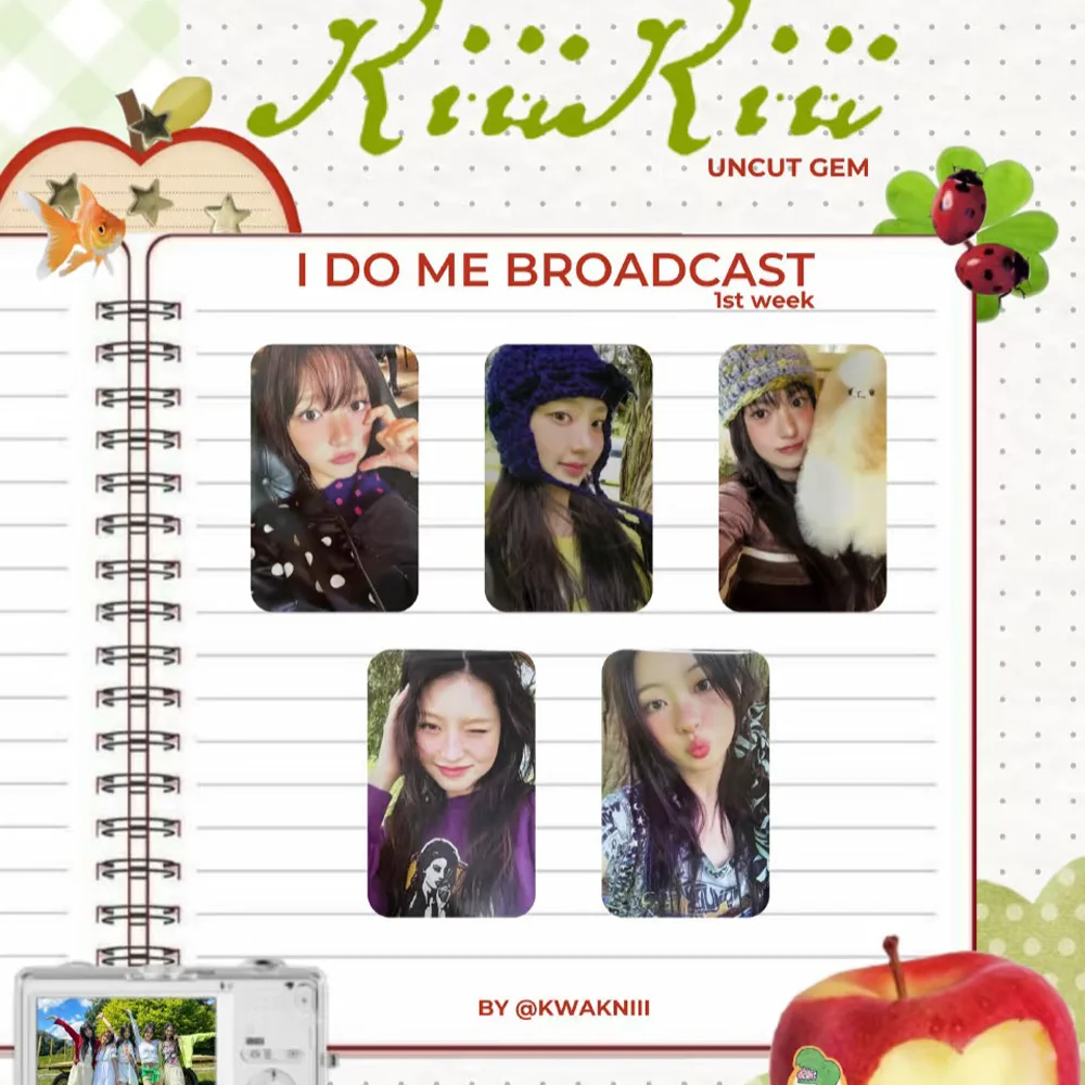 5 шт. Kpop KIIIKIII I DO ME альбом фотокарточки 1ST Week Broadcast Card Leesol Haum Jiyu Sui Kya Fans Collection подарки
5 шт. Kpop KIIIKIII I DO ME альбом фотокарточки 1ST Week Broadcast Card Leesol Haum Jiyu Sui Kya Fans Collection подарки