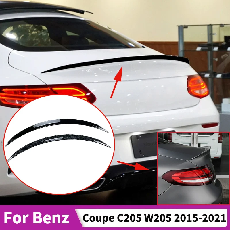 Rear Trunk Wing for Mercedes Benz C Class W205 C205 Coupe 2 Door 2015-2021 C43 C63 C180 C200 C300 C350 AMG car Spoiler tuning
Rear Trunk Wing for Mercedes Benz C Class W205 C205 Coupe 2 Door 2015-2021 C43 C63 C180 C200 C300 C350 AMG car Spoiler tuning