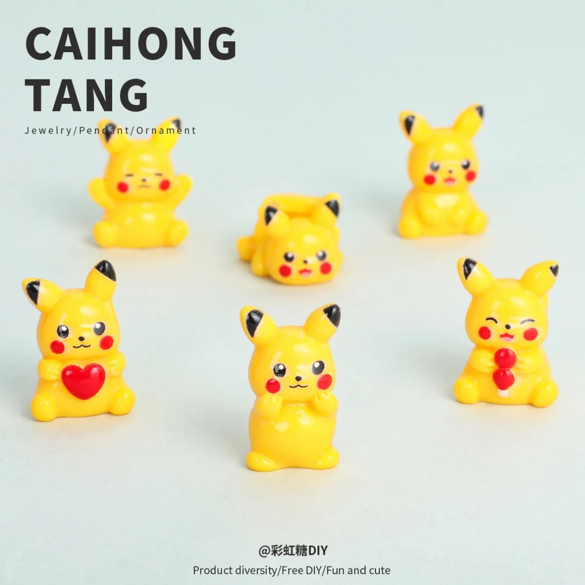 10/20pcs Cartoon Solid Color Pikachu Desktop Decoration DIY Pikachu Accessories Gift
10/20pcs Cartoon Solid Color Pikachu Desktop Decoration DIY Pikachu Accessories Gift