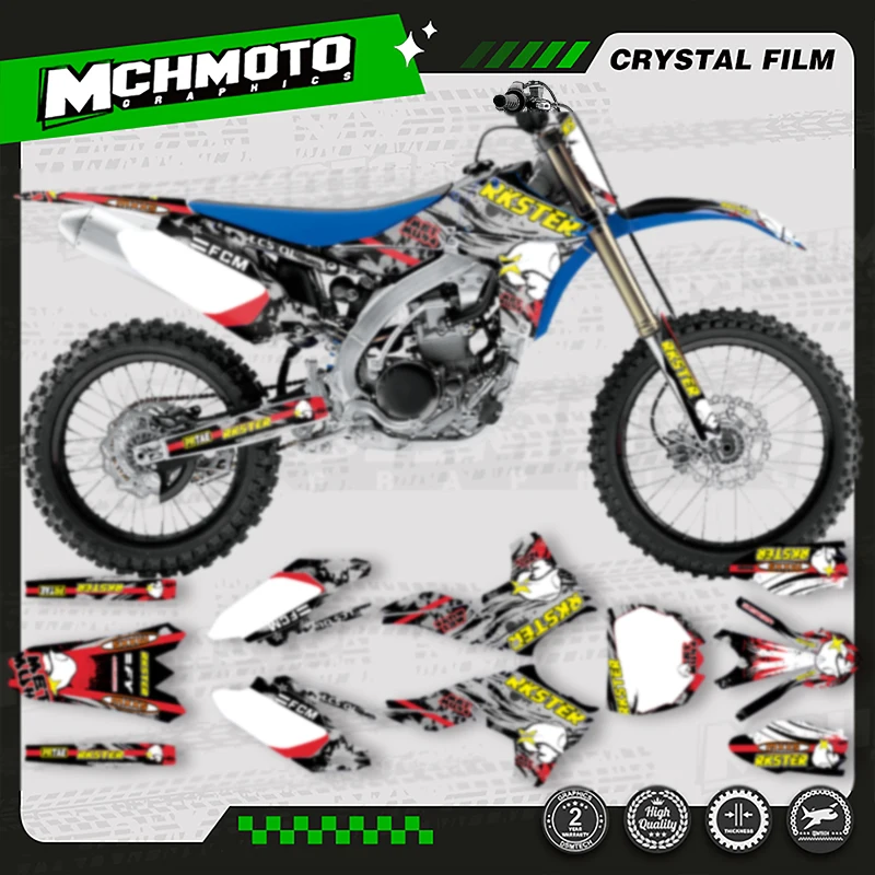 MCHMFG полный набор мотоциклетных графических наклеек для YAMAHA 2010 2011 2012 2013 YZF450 YZ450F номер имени на заказ
MCHMFG полный набор мотоциклетных графических наклеек для YAMAHA 2010 2011 2012 2013 YZF450 YZ450F номер имени на заказ