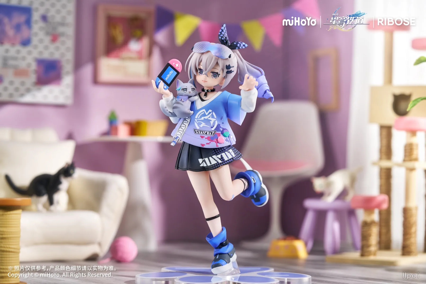 В наличии оригинальный RIBOSE Ribose Collapse: Star Rail Silver Wolf 19CM аниме милая статуя модель куклы
В наличии оригинальный RIBOSE Ribose Collapse: Star Rail Silver Wolf 19CM аниме милая статуя модель куклы