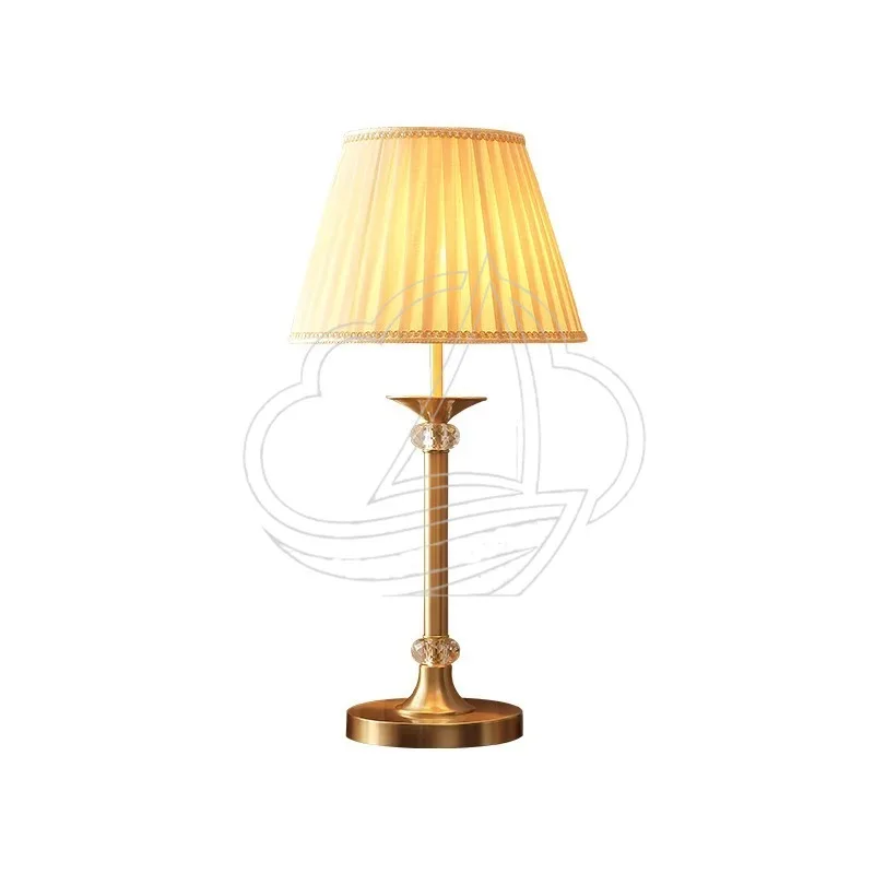 All-copper desk lamp, bedroom bedside , American warm and creative hotel, living room, study, retro home
All-copper desk lamp, bedroom bedside , American warm and creative hotel, living room, study, retro home
