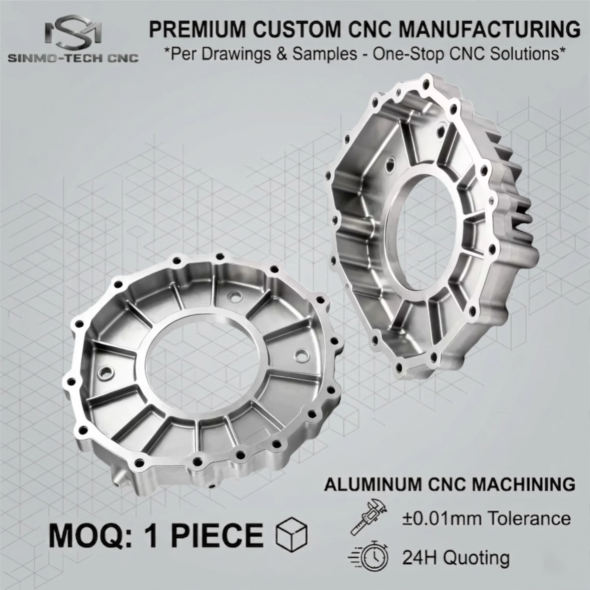 Precision 5-Axis CNC Aluminum Suspension Parts, Custom Machined Complex Knuckle Bracket, High-End Racing Modification, 1pc
Precision 5-Axis CNC Aluminum Suspension Parts, Custom Machined Complex Knuckle Bracket, High-End Racing Modification, 1pc