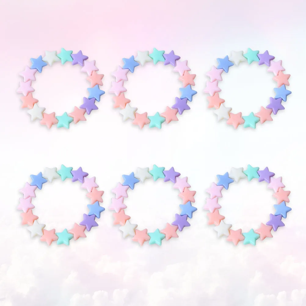 24pcs Acrylic Pentagram Bracelets Kids Wrist Chains Durable Unique Design Fashion Children'S Day Birthday Gift For Girls
24pcs Acrylic Pentagram Bracelets Kids Wrist Chains Durable Unique Design Fashion Children'S Day Birthday Gift For Girls