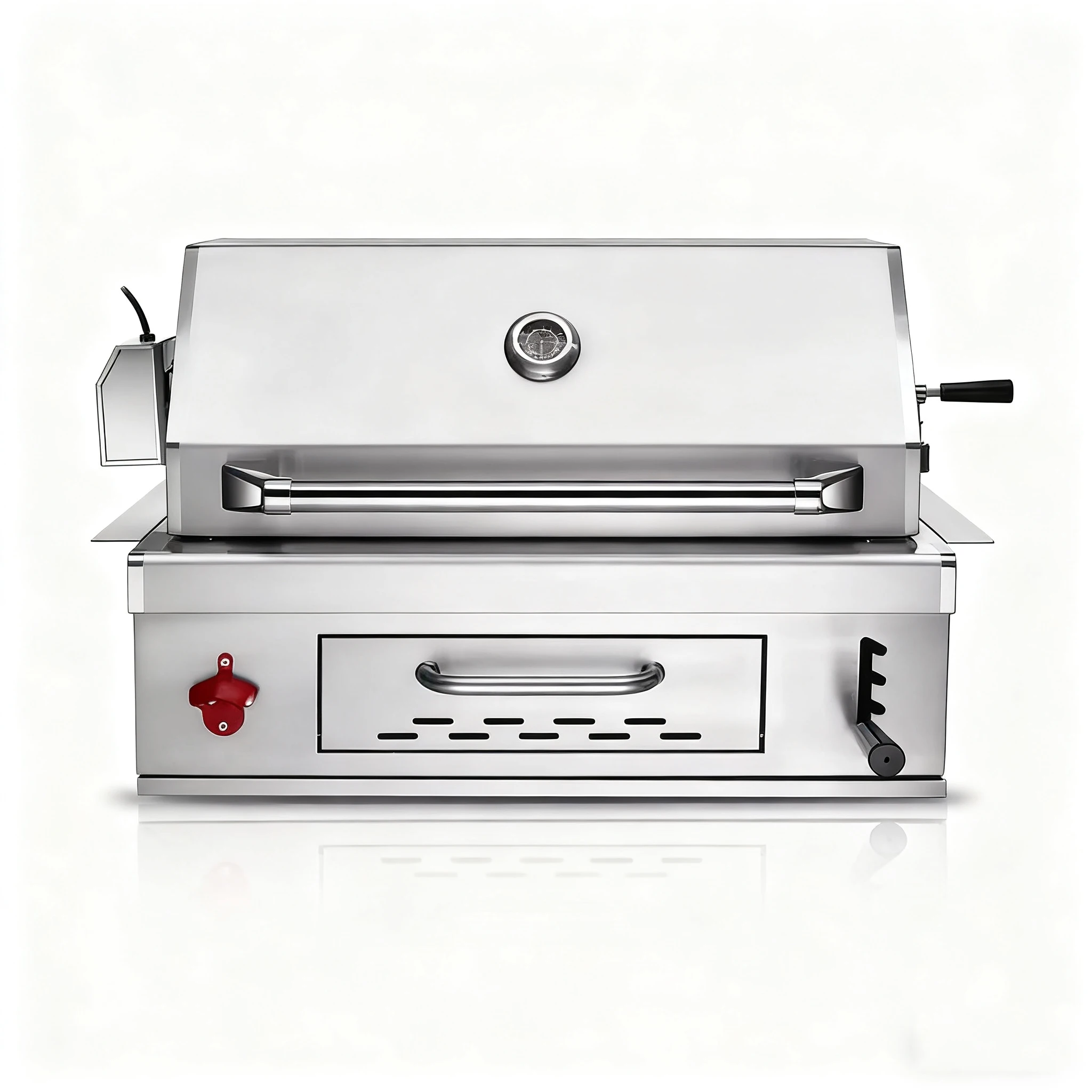 Large Outdoor Kitchen Built-in BBQ Grill, 304 Stainless Steel Patio Garden Charcoal Grill, American Style BBQ
Large Outdoor Kitchen Built-in BBQ Grill, 304 Stainless Steel Patio Garden Charcoal Grill, American Style BBQ