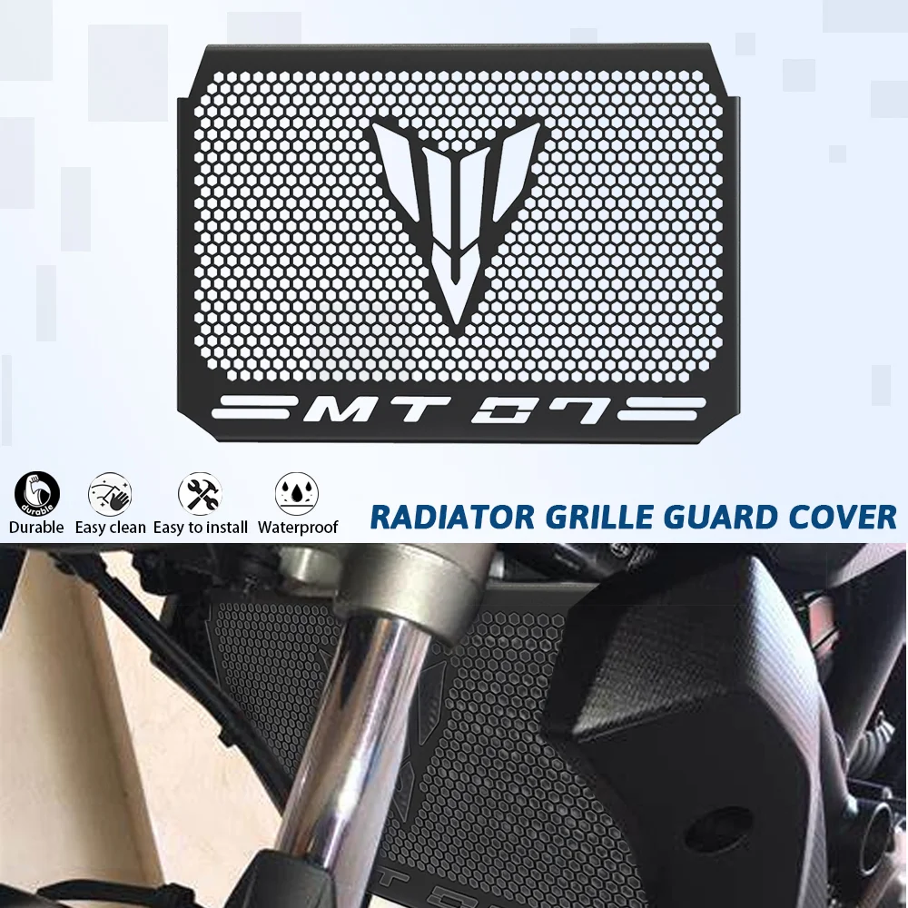 MT 07 MT07 2023 2017-2022 2021 2020 2019 2018 For Yamaha MT-07 Radiator Grille Grill Protective Guard Cover Motorbike Perfect
MT 07 MT07 2023 2017-2022 2021 2020 2019 2018 For Yamaha MT-07 Radiator Grille Grill Protective Guard Cover Motorbike Perfect
