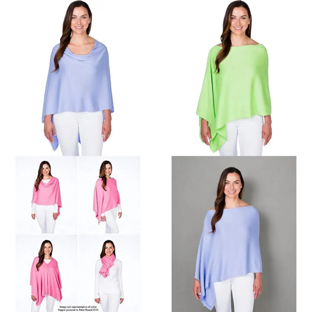 Luxurious Lightweight Cotton Cashmere Blend Poncho - 95% Cotton 5% Cashmere - Perfect Soft Gift for Her
Luxurious Lightweight Cotton Cashmere Blend Poncho - 95% Cotton 5% Cashmere - Perfect Soft Gift for Her