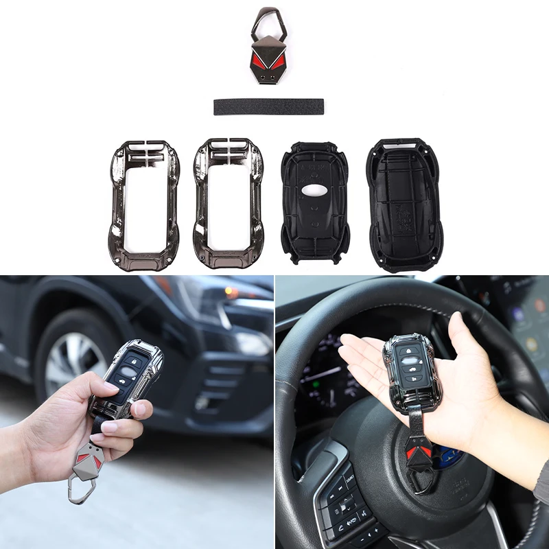 Zinc Alloy Car Key Case Mech Style Key Shell Keychain Set Key Protector Cover Car Accessories For Subaru WRX Ascent 2019-2026
Zinc Alloy Car Key Case Mech Style Key Shell Keychain Set Key Protector Cover Car Accessories For Subaru WRX Ascent 2019-2026