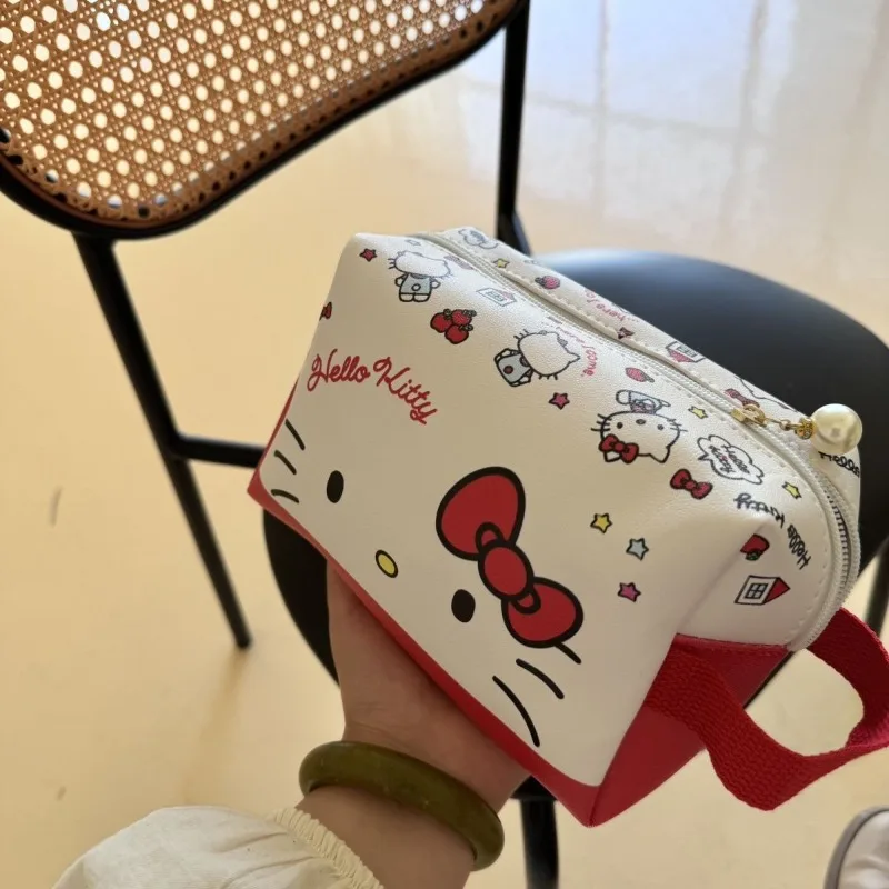 Hello Kitty Cartoon Cute Convenient Cosmetic Bag Japanese Style Travel Multifunctional Toilet Storage Bag Face Printing Fashion
Hello Kitty Cartoon Cute Convenient Cosmetic Bag Japanese Style Travel Multifunctional Toilet Storage Bag Face Printing Fashion