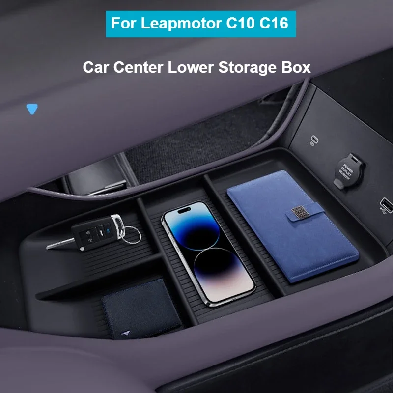 For Leapmotor C10 C16 Car Center Lower Storage Box for Leapmotor C10 C16 Car Center Armrest Storage Box Interior Modification
For Leapmotor C10 C16 Car Center Lower Storage Box for Leapmotor C10 C16 Car Center Armrest Storage Box Interior Modification