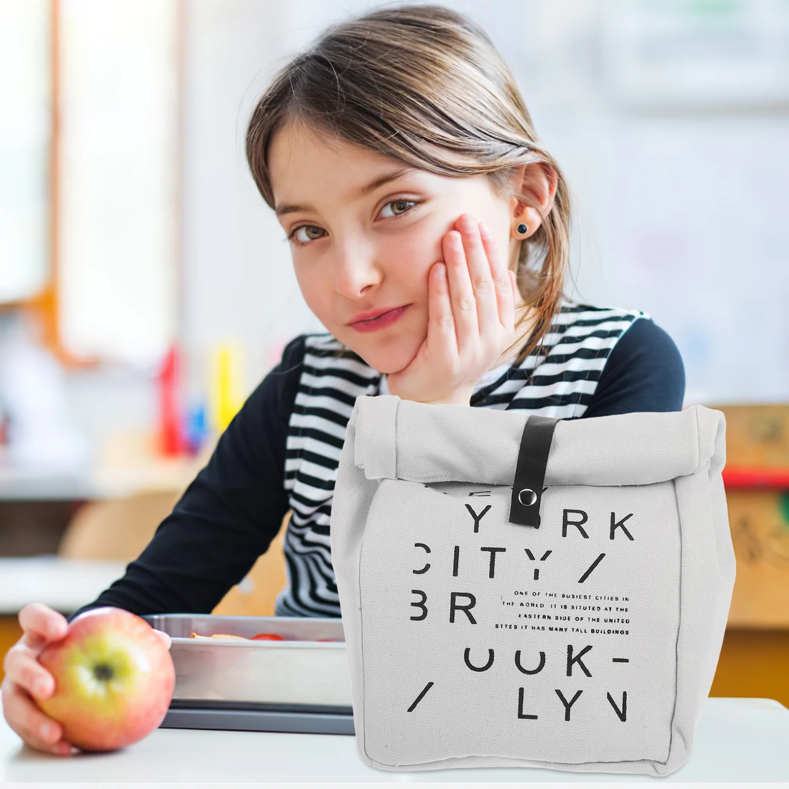 1pc Lunch Tote Bag Insulated Canvas Reusable Cooler Bag For Food Storage Warm Keep Women Girls Lightweight Waterproof Large
1pc Lunch Tote Bag Insulated Canvas Reusable Cooler Bag For Food Storage Warm Keep Women Girls Lightweight Waterproof Large