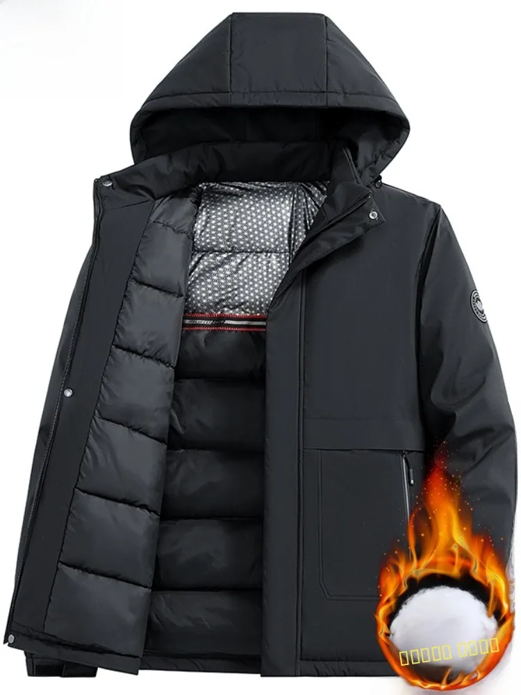 Мужская хлопковая куртка Paul: зимняя модная свободная одежда для мужчин среднего возраста, утепленное хлопковое пальто с капюшоном, повседневная одежда
Мужская хлопковая куртка Paul: зимняя модная свободная одежда для мужчин среднего возраста, утепленное хлопковое пальто с капюшоном, повседневная одежда