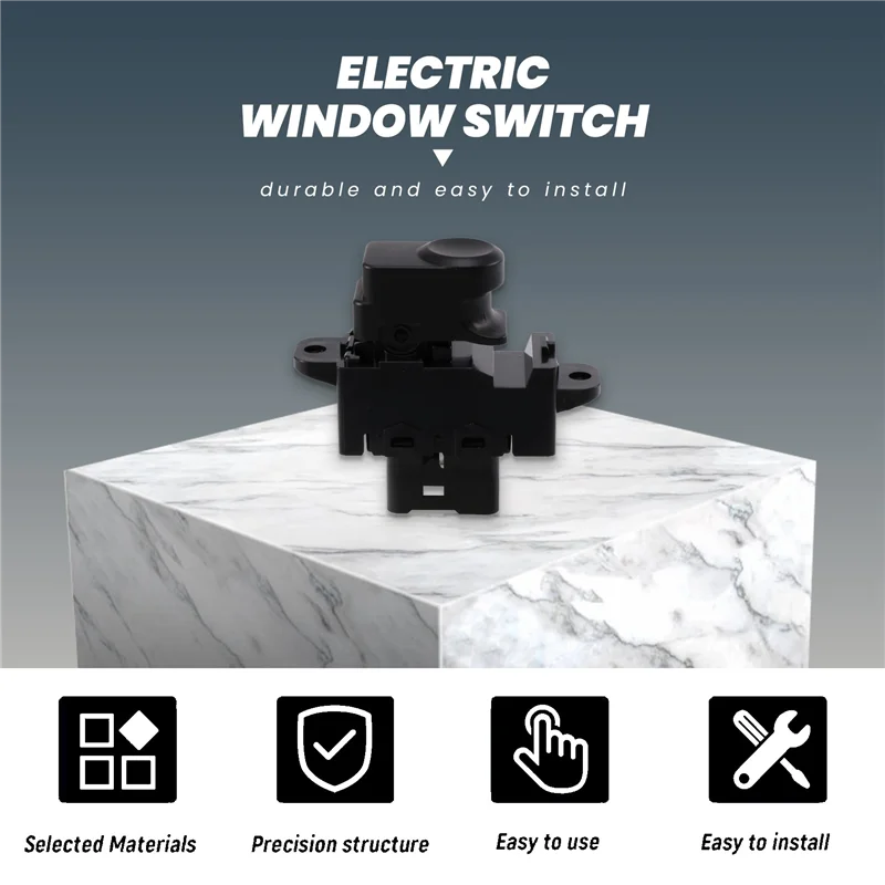 Window Single Lifter Switch Button Fit For Hyundai Solaris Accent 2011 2012 2013 93580-1R000 935801R000-X59A
Window Single Lifter Switch Button Fit For Hyundai Solaris Accent 2011 2012 2013 93580-1R000 935801R000-X59A