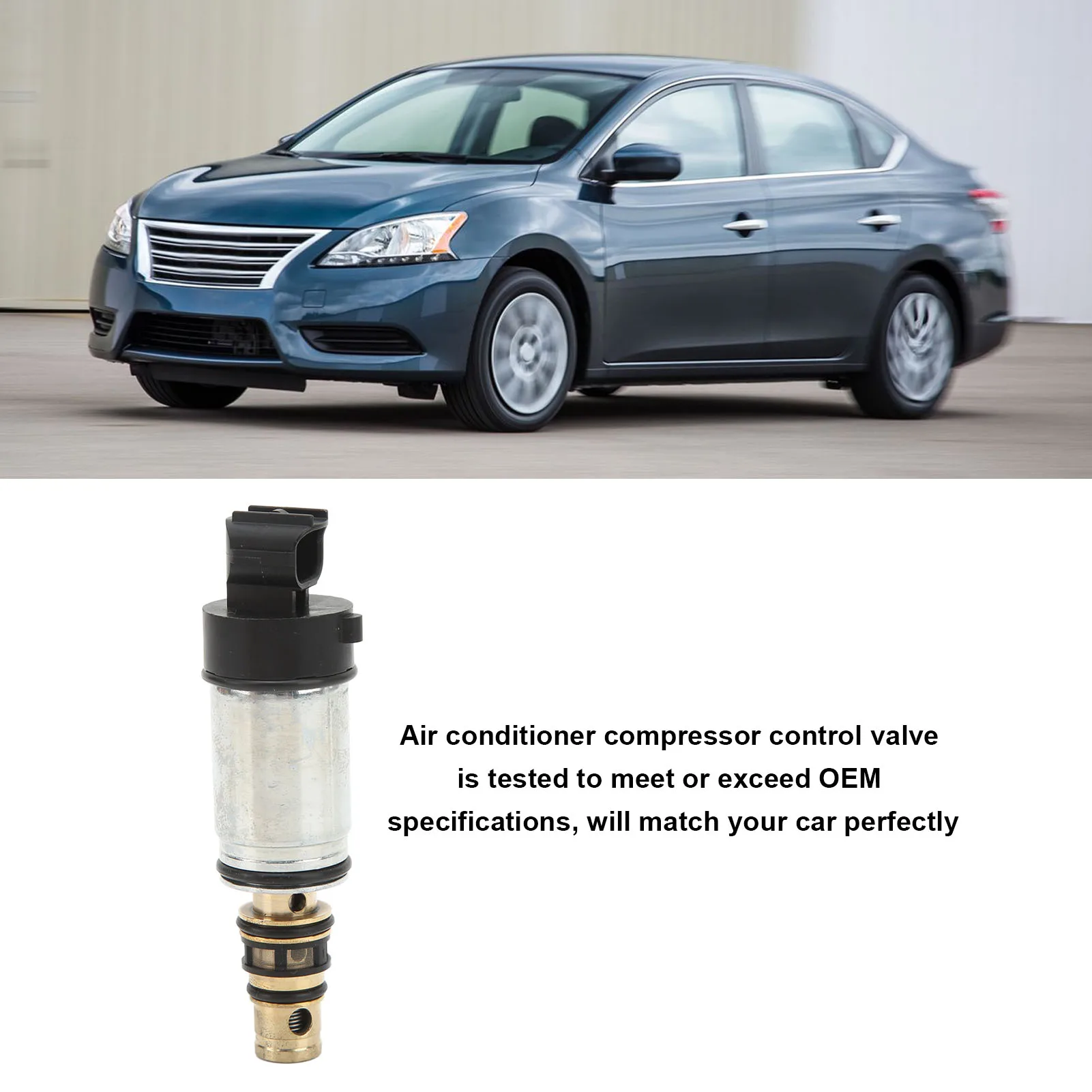 AC Compressor Control Valve AC Compressor Control Valve E257065 High Performance Replacement for 1.8L PXC14 2013‑2015
AC Compressor Control Valve AC Compressor Control Valve E257065 High Performance Replacement for 1.8L PXC14 2013‑2015