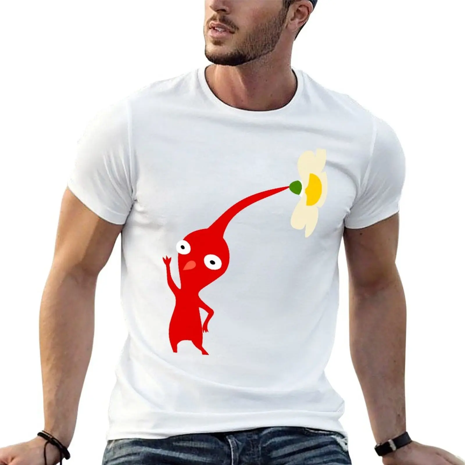 Red Pikmin T-Shirt cotton t shirt man t shirt man cotton anime t shirts oversize T-shirt
Red Pikmin T-Shirt cotton t shirt man t shirt man cotton anime t shirts oversize T-shirt