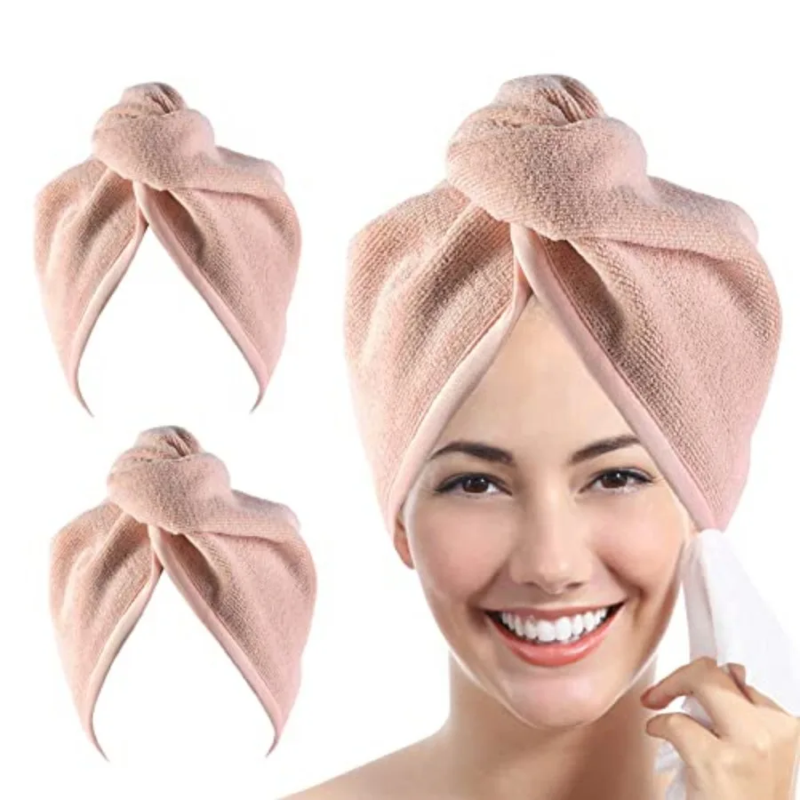 Microfiber Hair Towel Hairs Wrap: 2 Pack 10X26 Hair Dryer Towels for Women Absorbent Turban Twist Drying Shower Cap Curly Hairs
Microfiber Hair Towel Hairs Wrap: 2 Pack 10X26 Hair Dryer Towels for Women Absorbent Turban Twist Drying Shower Cap Curly Hairs