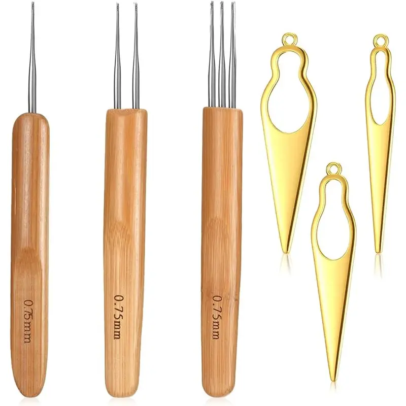 GYTB-Dreadlock Crochet Hooks(6 Pcs), 0.75Mm Loc For Interlocking Retie Tool With Braiding Craft For Locs
GYTB-Dreadlock Crochet Hooks(6 Pcs), 0.75Mm Loc For Interlocking Retie Tool With Braiding Craft For Locs