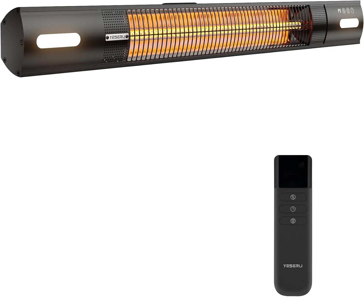 Уличный электрический обогреватель для патио 1500 Вт с LED-подсветкой, 3 режима мощности, водонепроницаемость IP65 и 24-часовой таймер
Уличный электрический обогреватель для патио 1500 Вт с LED-подсветкой, 3 режима мощности, водонепроницаемость IP65 и 24-часовой таймер