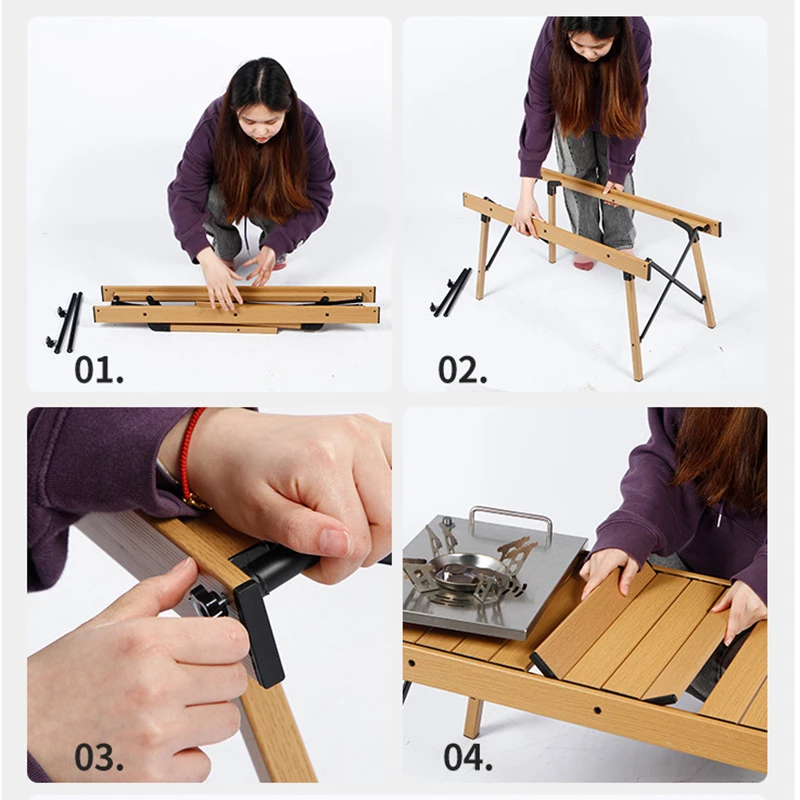 Outdoor IGT Aluminum Alloy Folding Table - Large Barbecue Table Portable Camping Multi-Functional Outdoor Dining Table
Outdoor IGT Aluminum Alloy Folding Table - Large Barbecue Table Portable Camping Multi-Functional Outdoor Dining Table