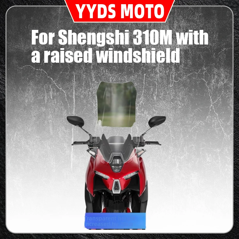 For Shengshi 310M with a raised windshield, widened front windshield, chest protector, and rain
For Shengshi 310M with a raised windshield, widened front windshield, chest protector, and rain