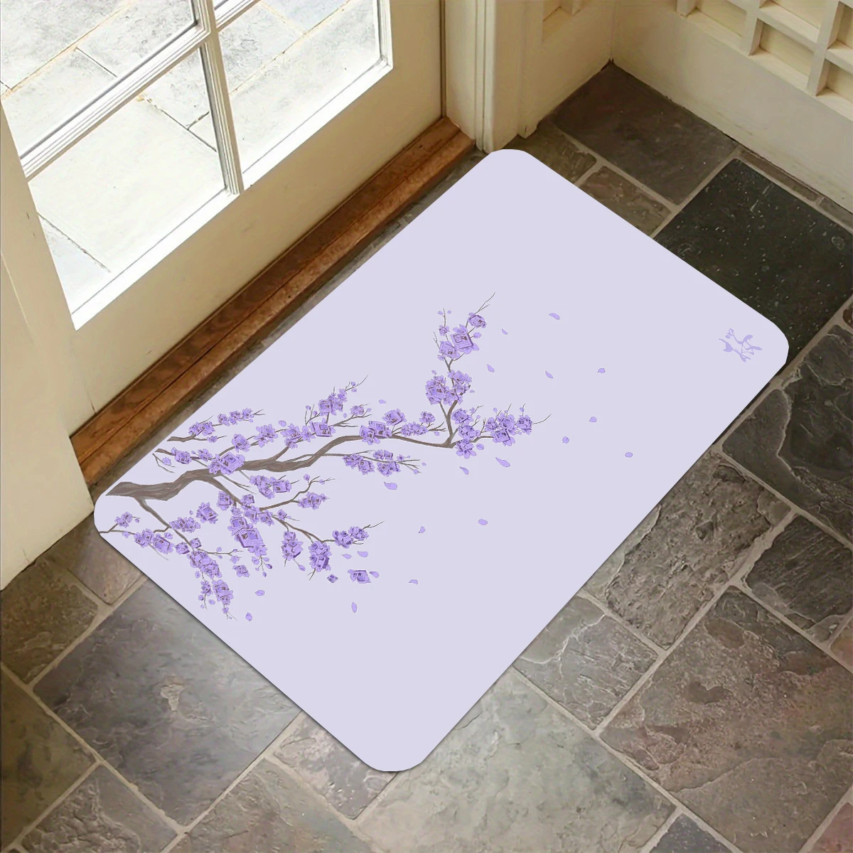 Light Purple Japan Sakura Carpet Flannel Non-slip Bathroom Accessories for Living Room Doormat Entrance Foot Mat Home Decoration
Light Purple Japan Sakura Carpet Flannel Non-slip Bathroom Accessories for Living Room Doormat Entrance Foot Mat Home Decoration