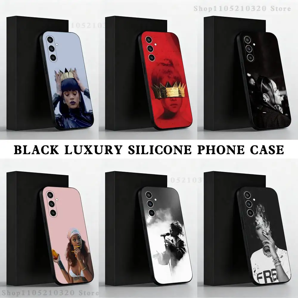 Pop Singer R-Rihanna Phone Case For Samsung S 25,24,23,22,30,21,10,9,Ultra,Plus,Lite,FE,4,5 G Black Soft Case
Pop Singer R-Rihanna Phone Case For Samsung S 25,24,23,22,30,21,10,9,Ultra,Plus,Lite,FE,4,5 G Black Soft Case