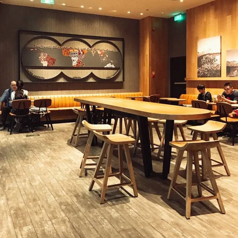 Wood Reception Bar Table Industrial Midcentury Design Standing Bar Dining Tables Restaurant Luxury Mesas Altas Bar Furniture
Wood Reception Bar Table Industrial Midcentury Design Standing Bar Dining Tables Restaurant Luxury Mesas Altas Bar Furniture