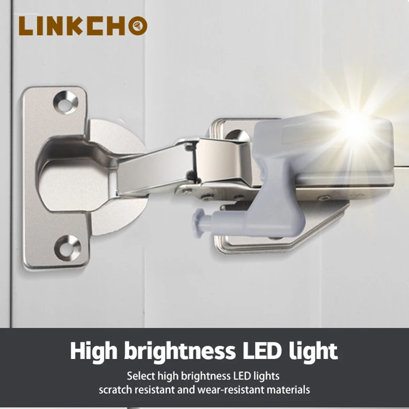 Smart Touch LED Hinge Lights for Cabinet Doors ABS Material Sensor Illumination Hardware Accessories for Kitchen Storage Hinges
Smart Touch LED Hinge Lights for Cabinet Doors ABS Material Sensor Illumination Hardware Accessories for Kitchen Storage Hinges