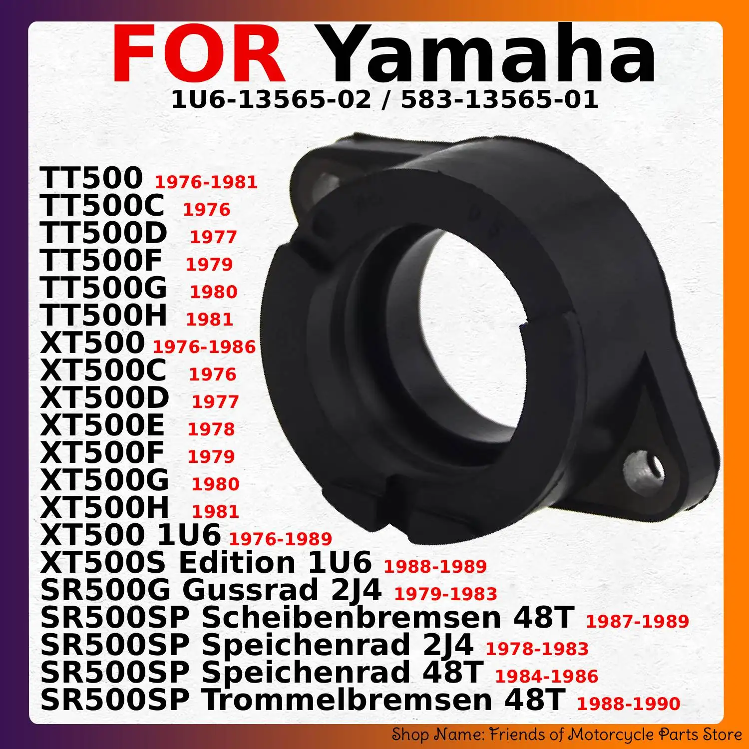 Carburetor Interface Manifold Intake Glue For Yamaha TT500 XT500 SR500G Gussrad 2J4 XT500 1U6 SR500SP Scheibenbremsen XT500
Carburetor Interface Manifold Intake Glue For Yamaha TT500 XT500 SR500G Gussrad 2J4 XT500 1U6 SR500SP Scheibenbremsen XT500