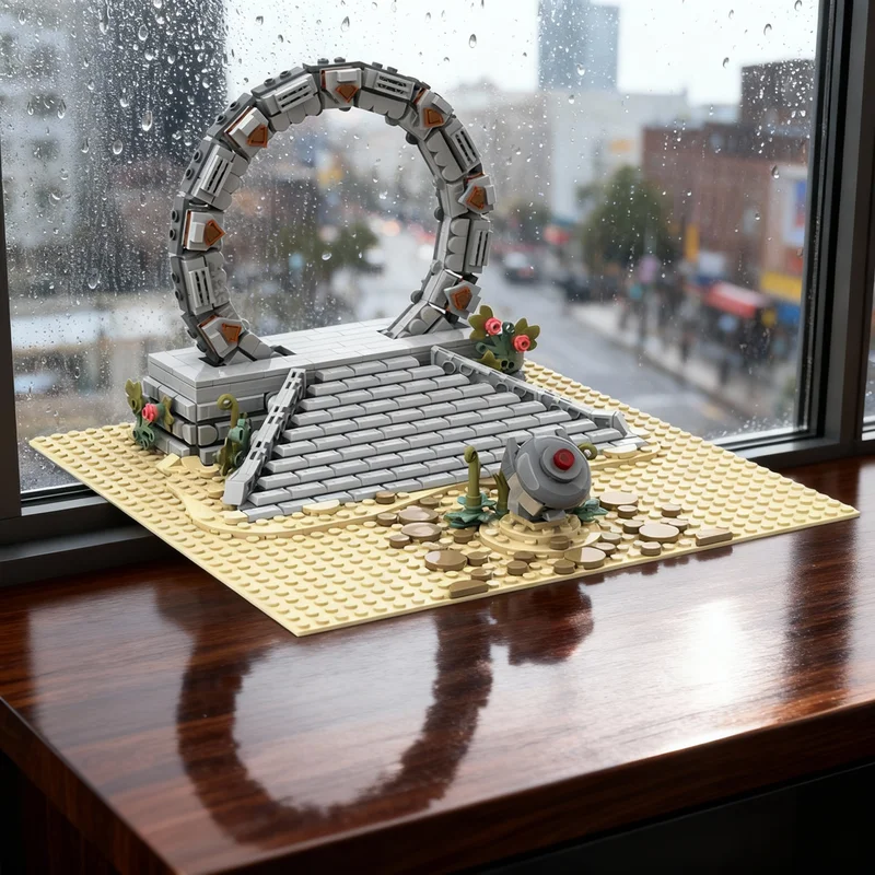 803pcs MOC Stargate Minifigure Scale Space Model Building Blocks Construction Creative Christmas Gifts Toy Idea DIY Education
803pcs MOC Stargate Minifigure Scale Space Model Building Blocks Construction Creative Christmas Gifts Toy Idea DIY Education