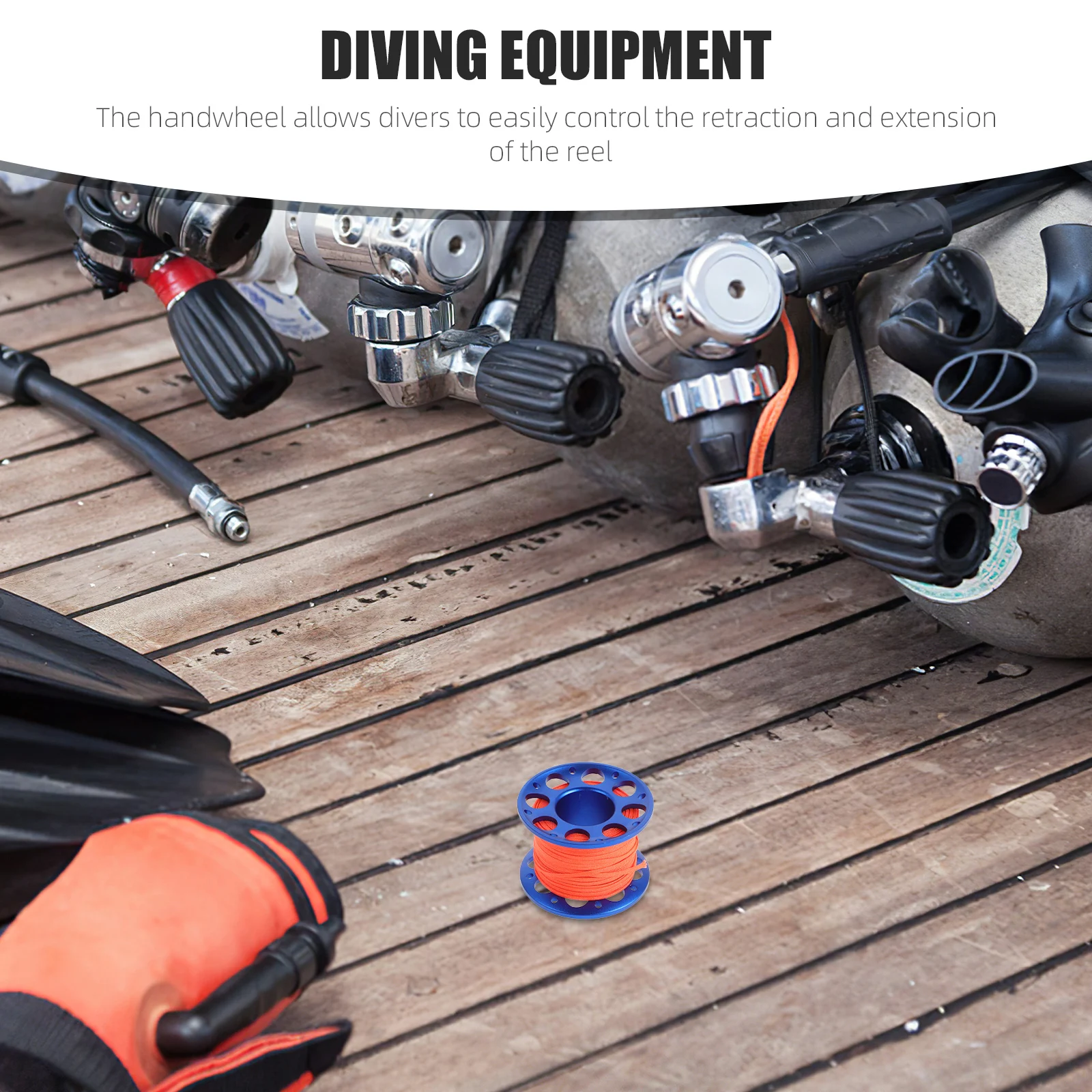 Aluminum Alloy Xiangba Line Wheel Diving Reel Spool Finger Holder Compact Scuba Fishing Reels Dive Line Reels Durable
Aluminum Alloy Xiangba Line Wheel Diving Reel Spool Finger Holder Compact Scuba Fishing Reels Dive Line Reels Durable