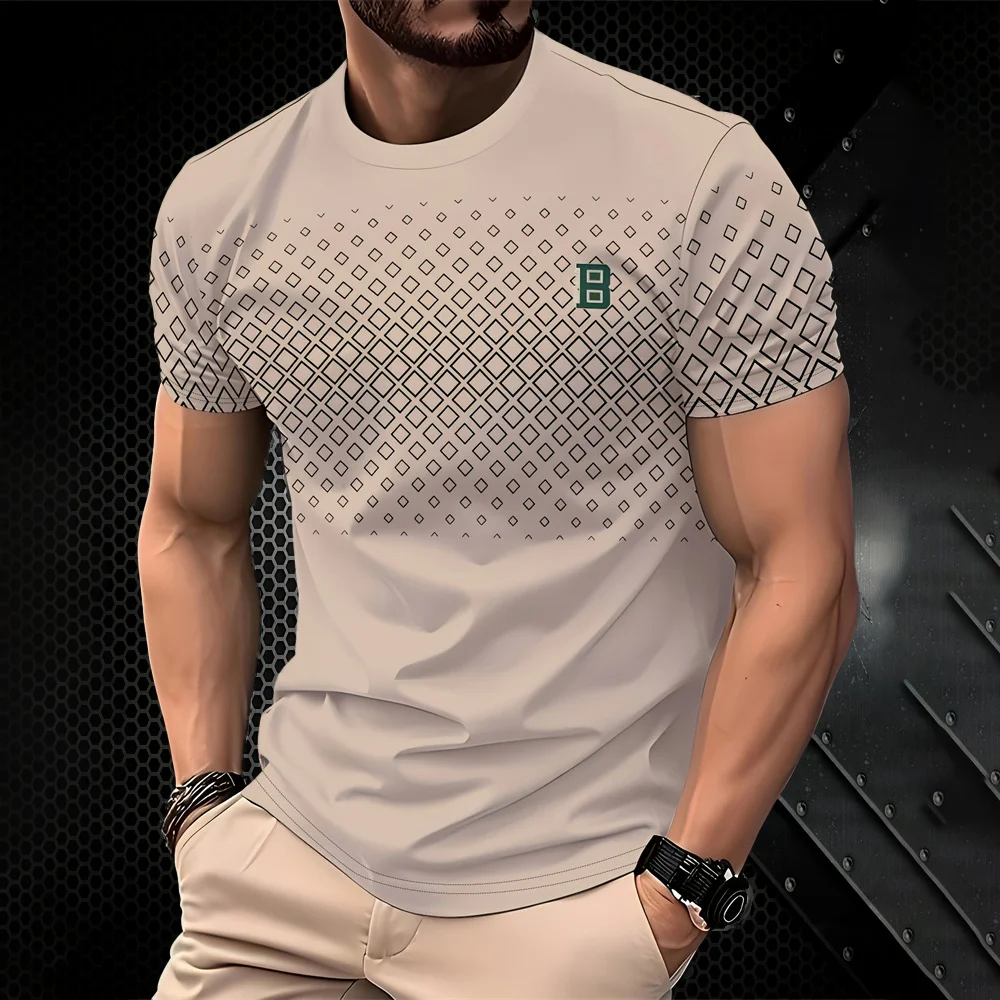 Geometric T Shirt Men Summer Men's Clothes O-Neck Short Sleeve Tee Simple Men's T-Shirt Fashion Breathable Oversized T-Shirt Top
Geometric T Shirt Men Summer Men's Clothes O-Neck Short Sleeve Tee Simple Men's T-Shirt Fashion Breathable Oversized T-Shirt Top