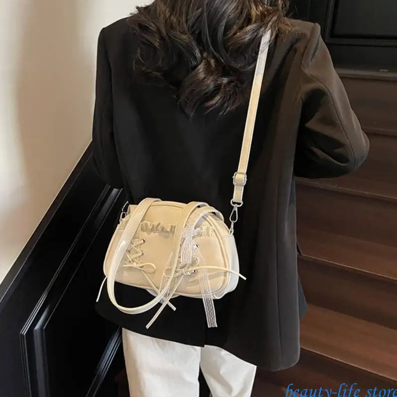 Fashionable Lace Decors Bows Design Shoulder Bags PU Leather Crossbody Purse 517D
Fashionable Lace Decors Bows Design Shoulder Bags PU Leather Crossbody Purse 517D