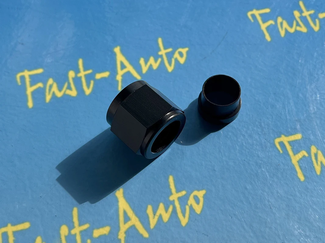 7/16UNF AN4 AN 4 4AN 1/4" Hardline hard Tube Nut and Sleeve for racing car 044 fuel pump supply system
7/16UNF AN4 AN 4 4AN 1/4" Hardline hard Tube Nut and Sleeve for racing car 044 fuel pump supply system