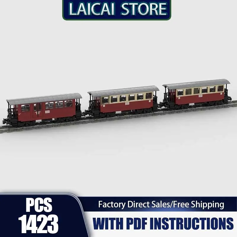 Railway Train Series Moc Building Bricks Harzer HSB Train Model Technology Modular Blocks Construstion DIY Assembly Toy Gifts
Railway Train Series Moc Building Bricks Harzer HSB Train Model Technology Modular Blocks Construstion DIY Assembly Toy Gifts
