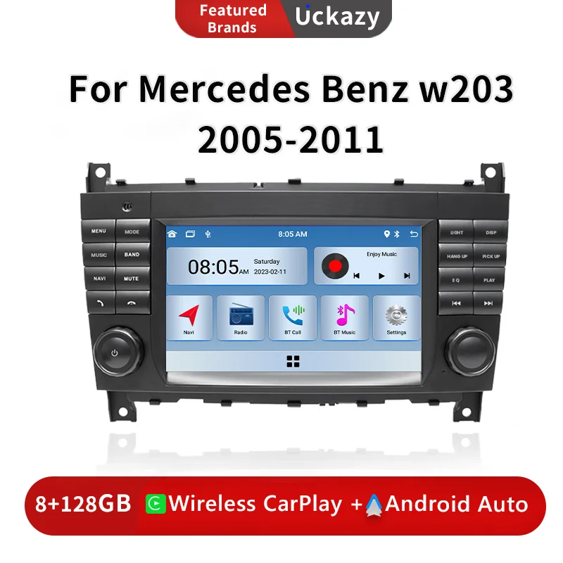 8-ядерный Android 13 автомобильный радиоприемник для Mercedes Benz W203 Vito W639W168 Vaneo Clk W209 W210 мультимедийный беспроводной Carplay 4G
8-ядерный Android 13 автомобильный радиоприемник для Mercedes Benz W203 Vito W639W168 Vaneo Clk W209 W210 мультимедийный беспроводной Carplay 4G