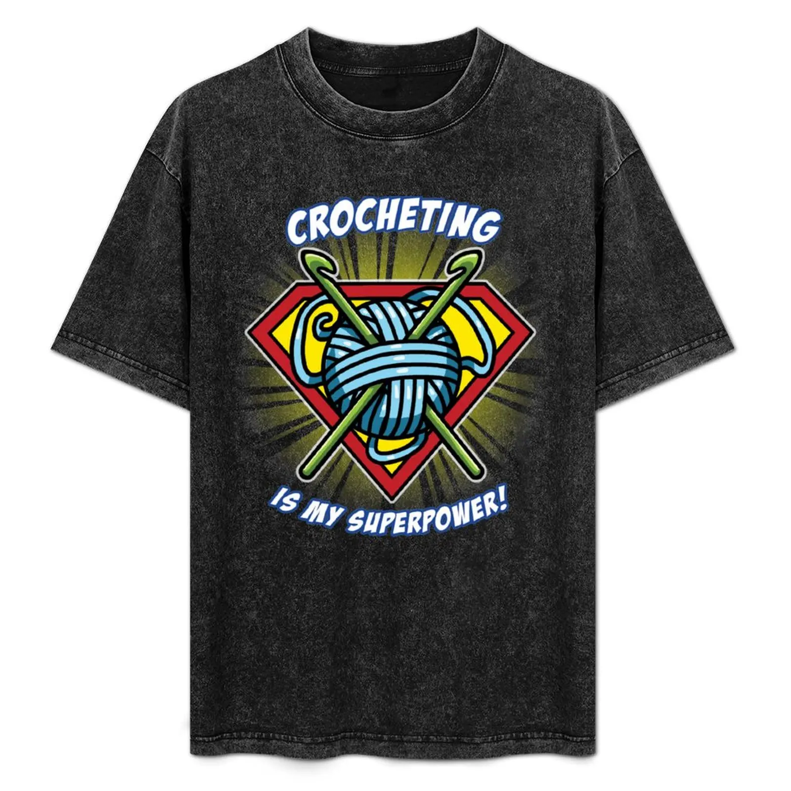 CROCHETING IS MY SUPERPOWER! T-Shirt Big and Tall Short Sleeve Tee
CROCHETING IS MY SUPERPOWER! T-Shirt Big and Tall Short Sleeve Tee