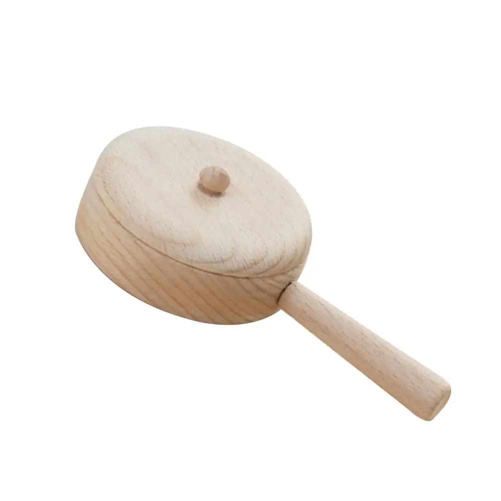1Pcs Simulation Kitchen Pan Mini Wooden Tool Kids Educational Play House Interactive Prop for Early Brain Growth
1Pcs Simulation Kitchen Pan Mini Wooden Tool Kids Educational Play House Interactive Prop for Early Brain Growth