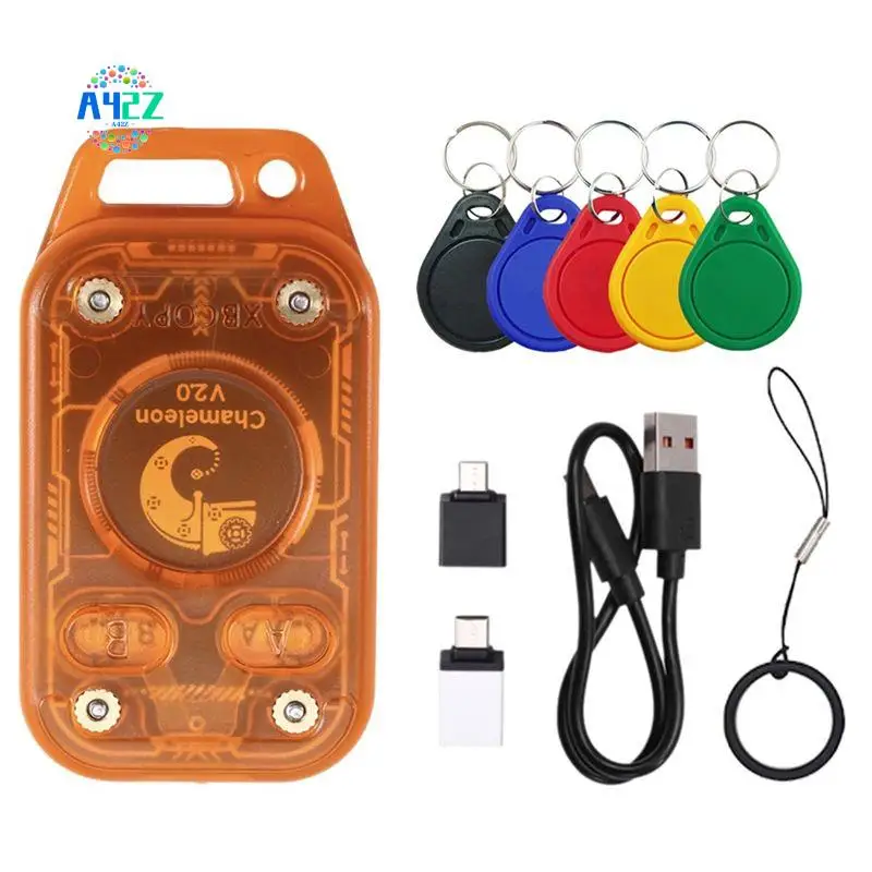A42Z-Chameleon V2.0 RFID Smart Chip Duplicator Chameleon Ultra Reader Emulator 125K 13.56Mhz NFC Card Decode+5XUID Keychain
A42Z-Chameleon V2.0 RFID Smart Chip Duplicator Chameleon Ultra Reader Emulator 125K 13.56Mhz NFC Card Decode+5XUID Keychain