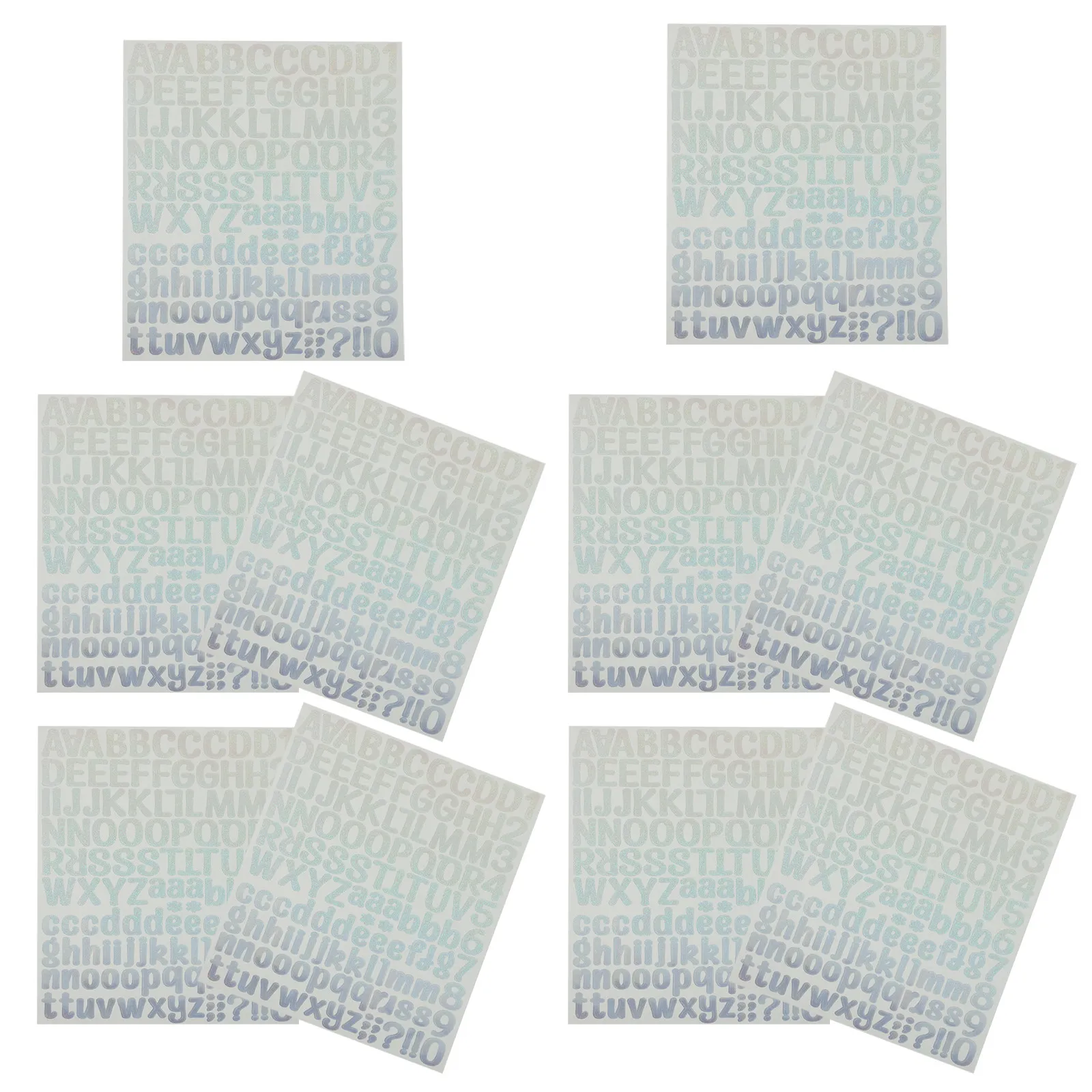10 Sheets Sticky Alphabet Stickers Compact Lightweight Vinyl Letter Number Decals for Porch Pillars Trash Bins Garage Doors
10 Sheets Sticky Alphabet Stickers Compact Lightweight Vinyl Letter Number Decals for Porch Pillars Trash Bins Garage Doors