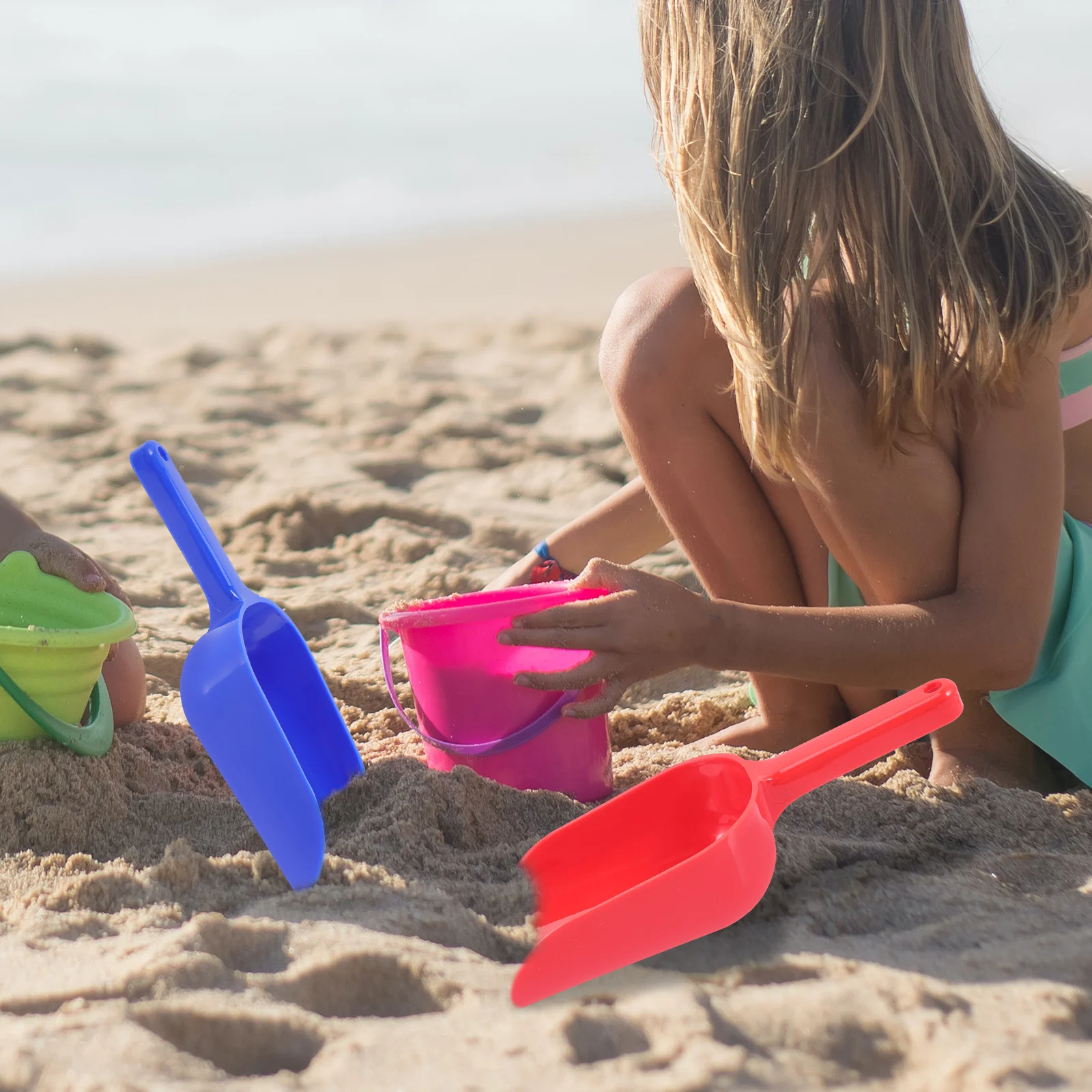 Beach Sand Shovels Plastic Stainless Steel Kids Toys Lightweight Digging Tools Summer Fun Gardening Shovels
Beach Sand Shovels Plastic Stainless Steel Kids Toys Lightweight Digging Tools Summer Fun Gardening Shovels