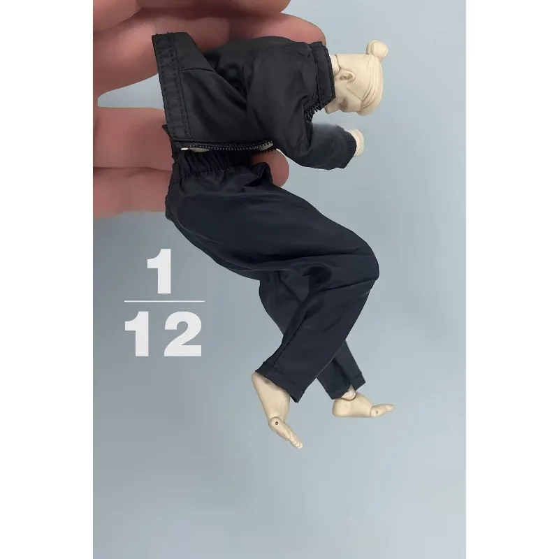 CROWDHTOYS Модный черный комплект одежды (куртка, брюки) в масштабе 1/12 для 6-дюймовых фигурок и кукол, аксессуары
CROWDHTOYS Модный черный комплект одежды (куртка, брюки) в масштабе 1/12 для 6-дюймовых фигурок и кукол, аксессуары