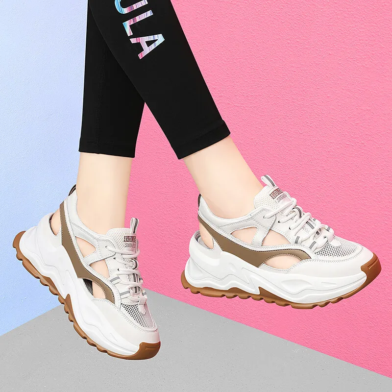 Korean Version Of Fashionable Sponge Cake Thick Soled Toe Sandals For Women's Summer 2025 New Hollow Breathable Sports And
Korean Version Of Fashionable Sponge Cake Thick Soled Toe Sandals For Women's Summer 2025 New Hollow Breathable Sports And